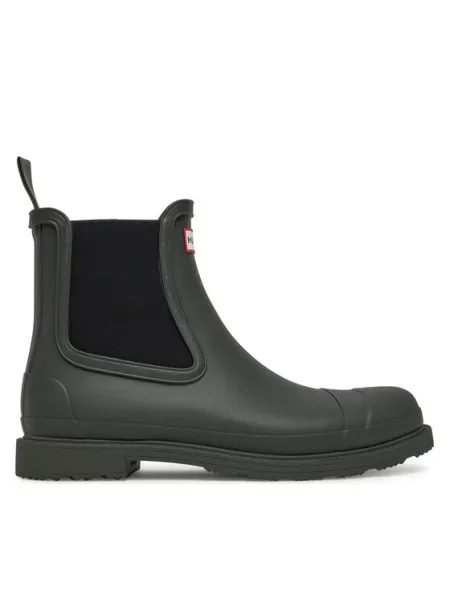 Gumijasti škornji Hunter kaki