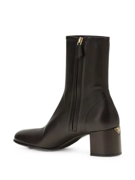 Botine Prada din piele negru