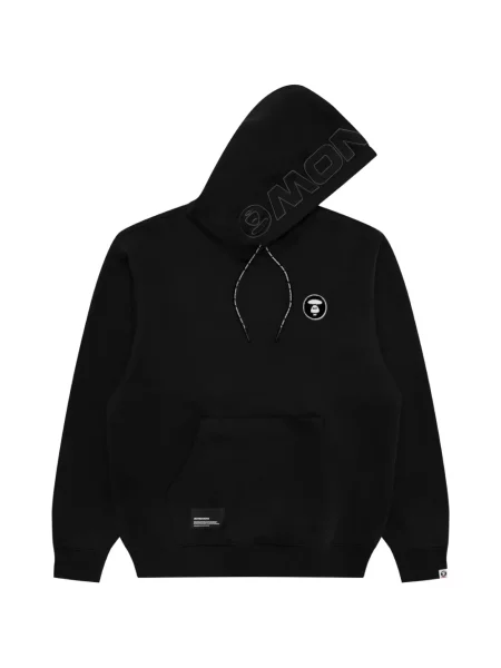 Hanorac cu glugă Aape By A Bathing Ape cu cordon negru