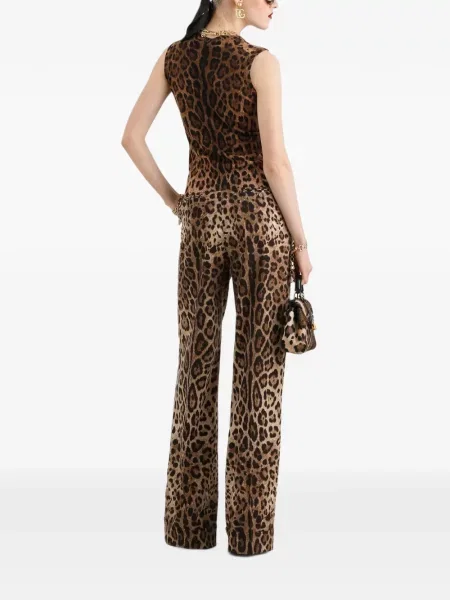 Top Dolce & Gabbana de lână cu imagine