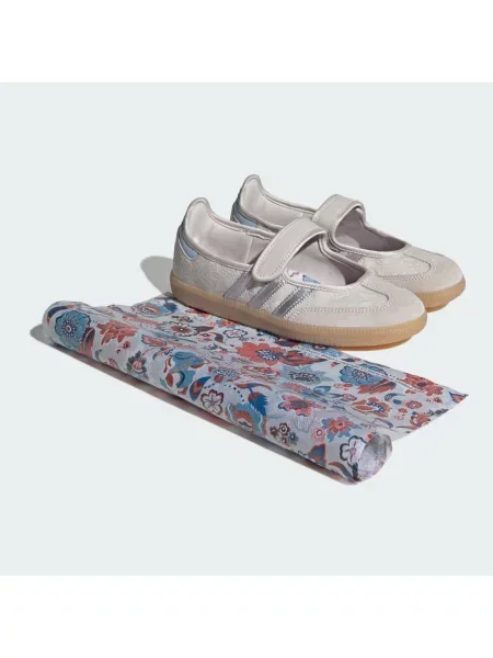 Trampki adidas x Liberty London Samba Jane W Chalk Pearl/ Silver Metallic/ Core White EUR 38 szare