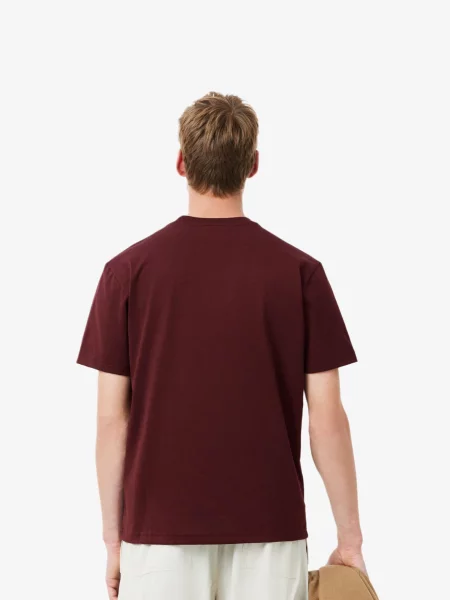 Футболка Lacoste коричнева