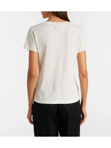 Tricou Velvet de catifea alb
