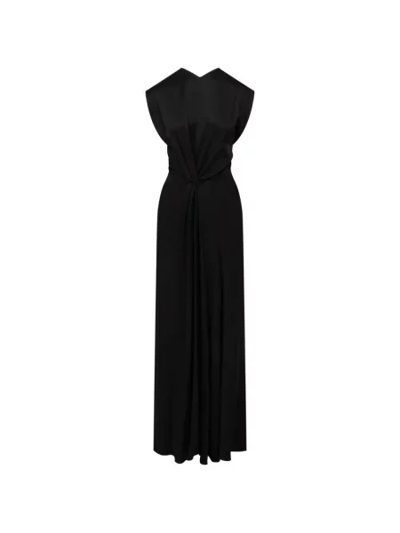 Rochie maxi Victoria Beckham negru