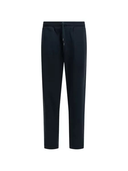 Pantaloni Brunello Cucinelli alergare cu cordon albastru