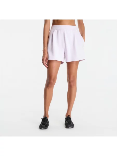 Pantaloni scurți Nike ImpossiblySoft Dri-FIT Mid-Rise Loose 4" Shorts Bleached Lilac/ Platinum M violet