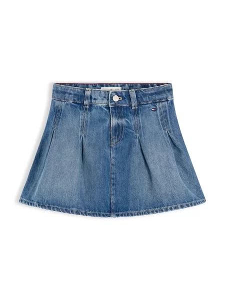 Tommy Hilfiger fustă din denim albastru