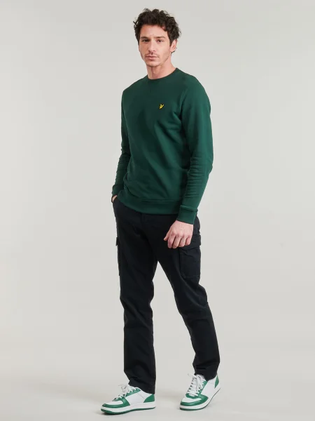 Hanorac crewneck Lyle & Scott verde