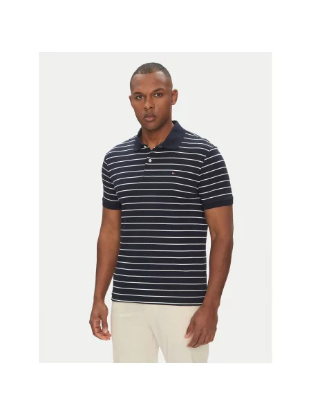Tommy Hilfiger Polo Regular Fit tamnoplava
