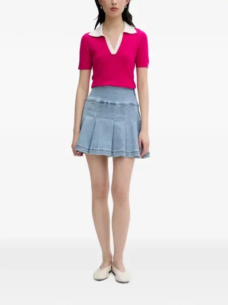 Tricou From Future tricotate roz