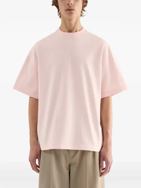Tricou Jil Sander cu imagine roz