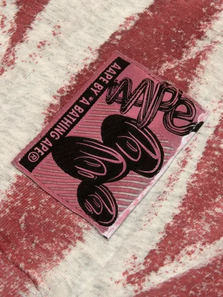 Hanorac cu glugă Aape By A Bathing Ape roșu