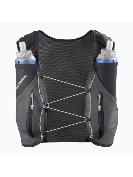 Kamizelka do biegania Salomon Advance 12 Gradient phantom/castelrock/icicle szara