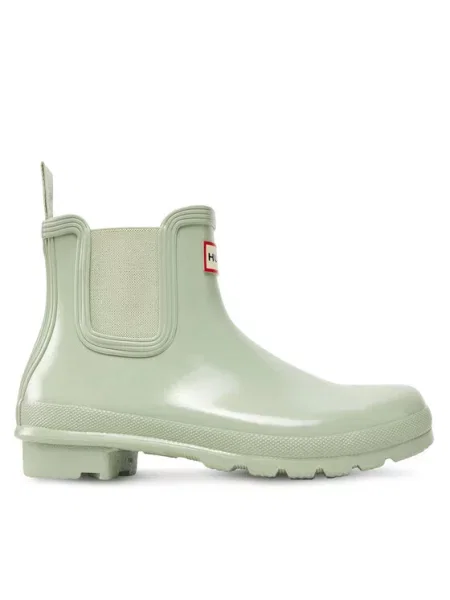 Gumijasti škornji Hunter zelena