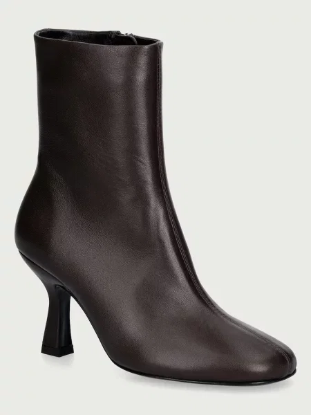 Souliers Martinez bokacsizma női bőr TALIN barna