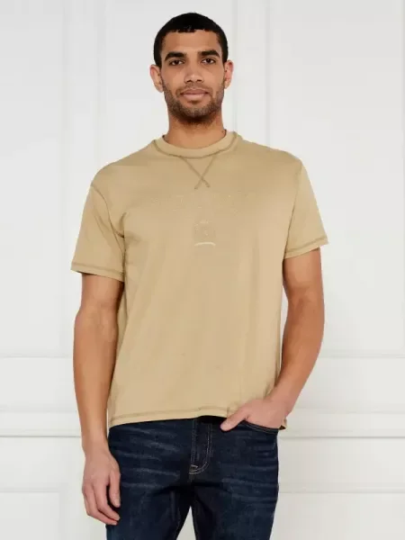 Tommy Jeans Tricou | Relaxed fit bej