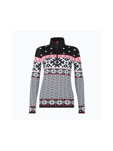 Кофта термічна Newland Kristel Half Zip black/white біла