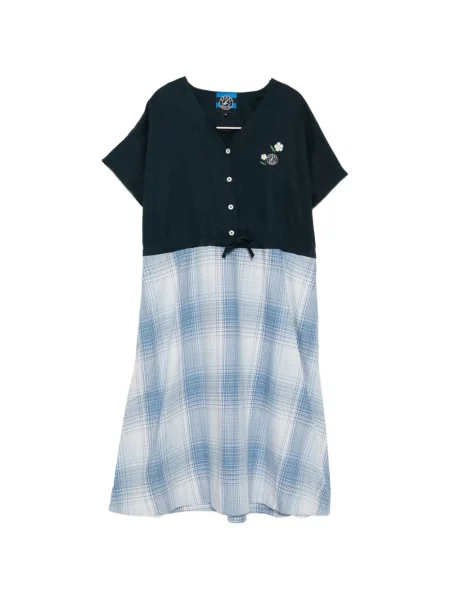 Rochie Sport B. By Agnès B. în carouri albastru