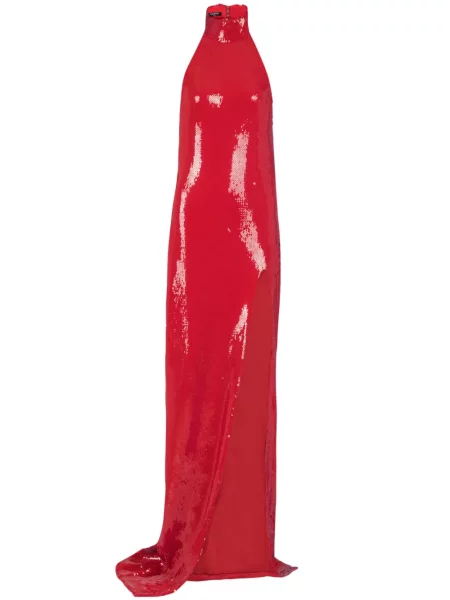 Rochie maxi Balmain roșu