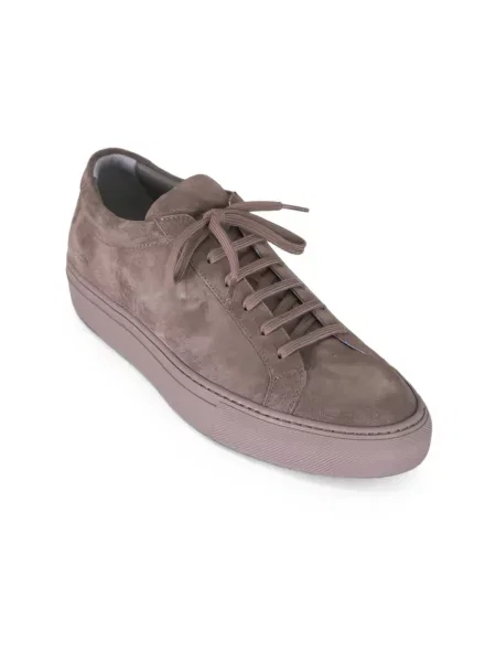 Sneakersy Common Projects zamszowe brązowe