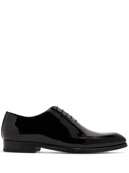 Oxford Magnanni din țesătură twill negru