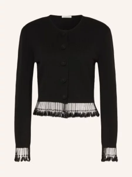 By Malene Birger Pletený Svetr Shelly S Ozdobnými Kamínky černá