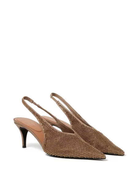 Pantofi cu toc Stella Mccartney maro