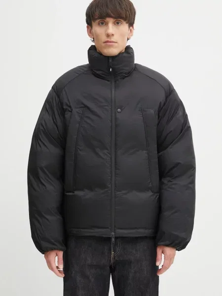 Geacă de puf Puffer de iarna negru