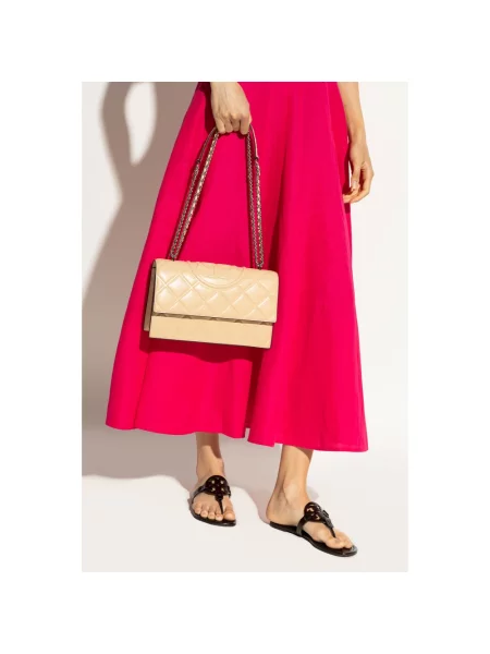 Torebka Tory Burch beżowa