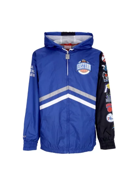 Wiatrówka Mitchell & Ness niebieska