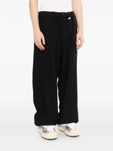 Pantaloni Maison Mihara Yasuhiro de lână negru
