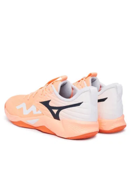 Mizuno Batai uždaroms aikštelėms Wave Momentum Pro Koralų