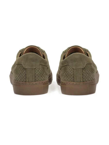 Sneakersy Kazar zamszowe zielone