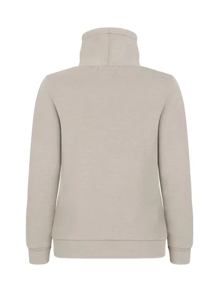 Clique Hobart Bluza z wysokim kołnierzem air-layer – Stone beżowa