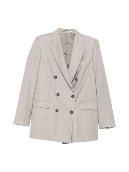 Marynarka Tagliatore wełniana szara