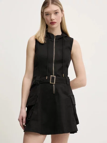 Obleka Desigual ASTRID črna