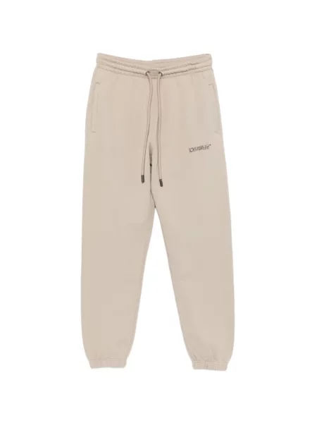 Trčanje vezica za zatezanje hlače Off-white bijela