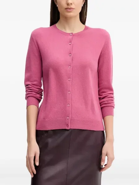 Cardigan Benetton tricotate roz