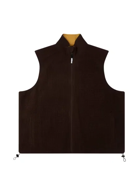 Reversibil vestă Metalwood Studio maro