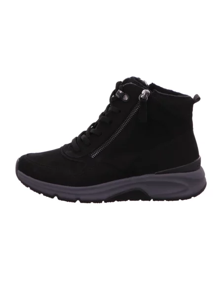 Buty do kostki Gabor zamszowe czarne