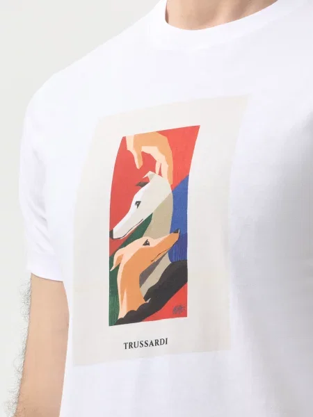 Футболка Trussardi біла