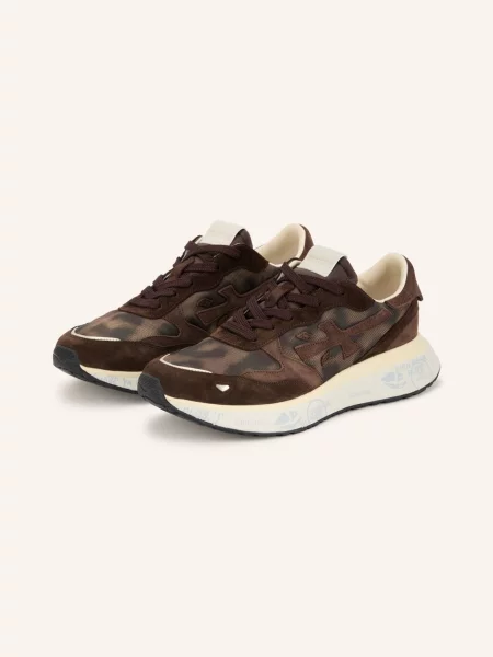 Premiata Sneakersy Lauryn braun beżowe