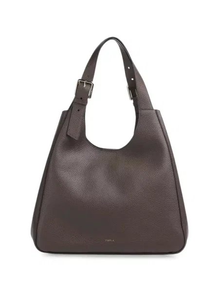 Geantă shopper Furla maro