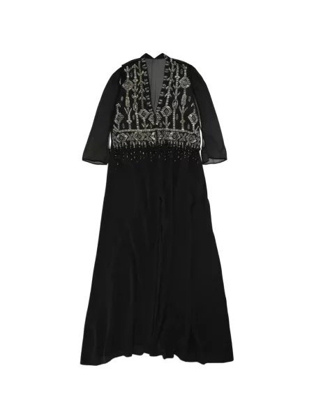 Rochie Fortela cu broderie negru