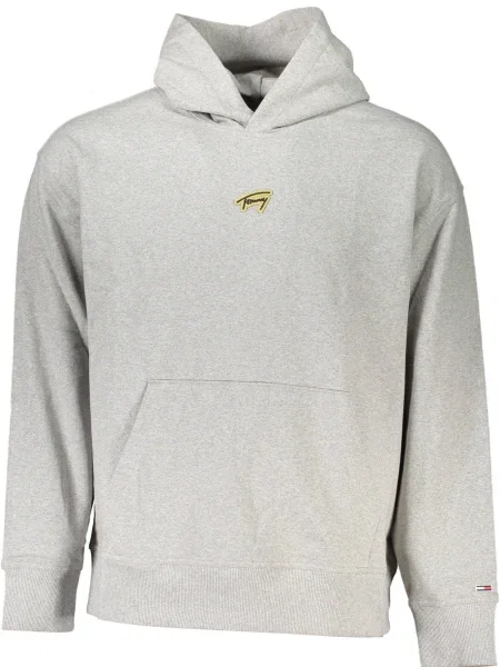 Tommy Jeans Hanorac SIGNATURE HOODIE gri