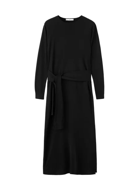 MANGO Rochie tricotat Sza' negru