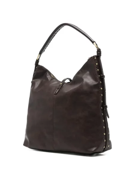 Geantă shopper Cafènoir țesută maro