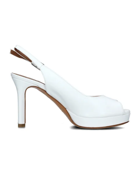 Pantofi L'amour alb