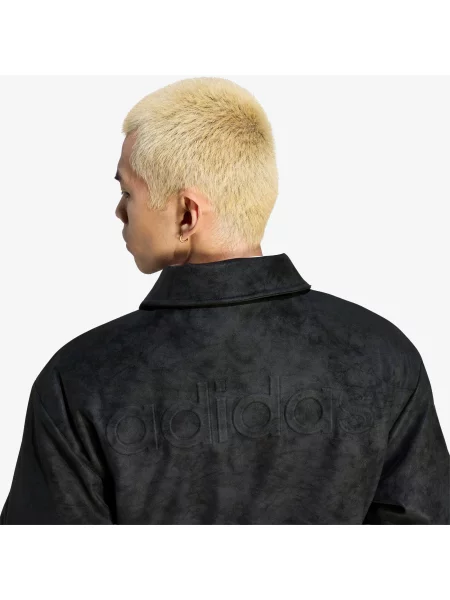 Jachetă adidas Cutline Pleather Jacket Utility Black XXL negru