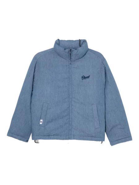 Geacă Chocoolate cu broderie albastru